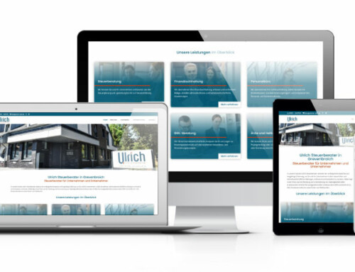 Eine neue Webseite für die Kanzlei Ulrich Steuerberater in Grevenbroich